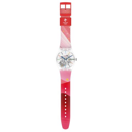 Swatch New Gent Beijing 2022 SO29Z105 Red Rivers and Mountains [1]