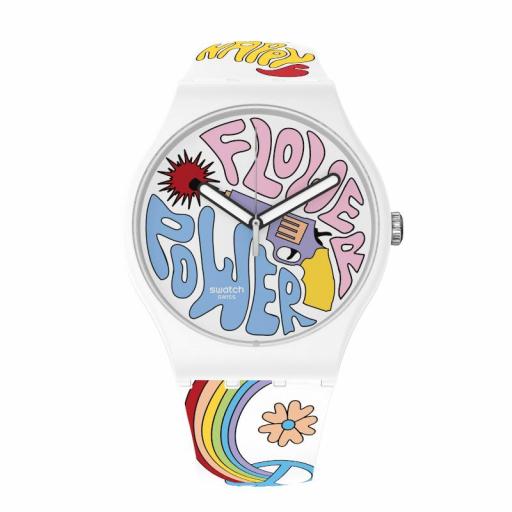 Swatch New Gent SO32W107 Power of Peace 