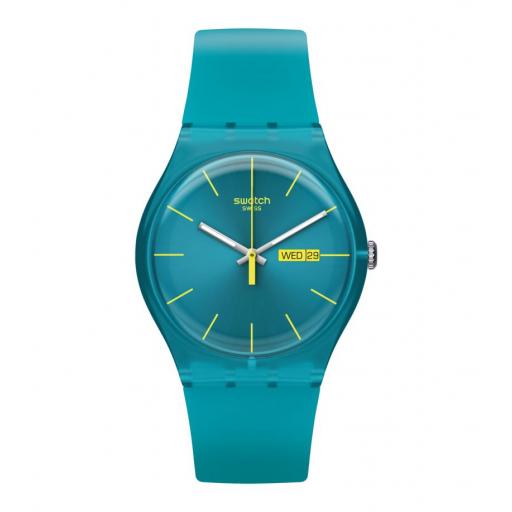 Swatch New Gent Turquoise Rebel SUOL700