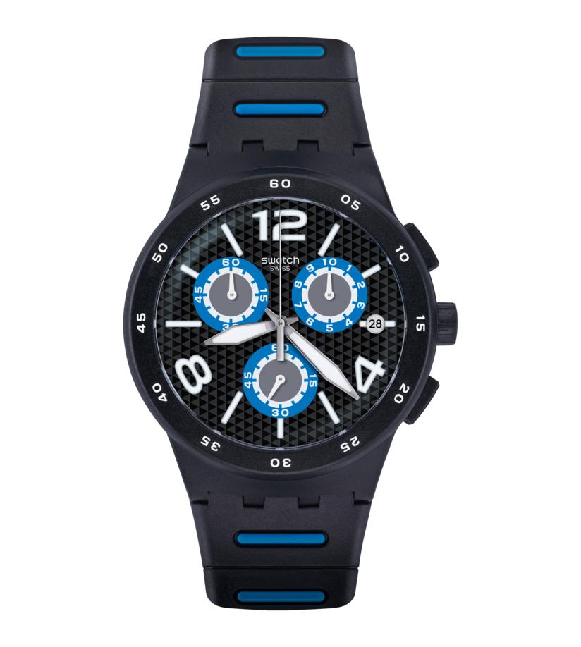 Swatch Chrono Black Spy SUSB410