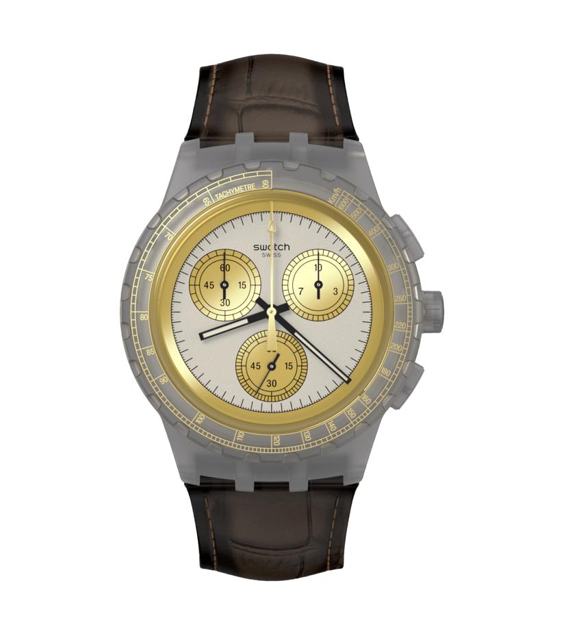 Swatch Chrono Golden Radiance SUSM402