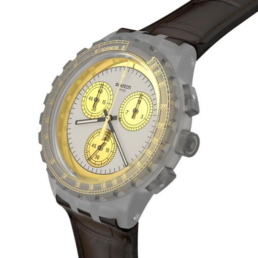 Swatch Chrono Golden Radiance SUSM402  [1]