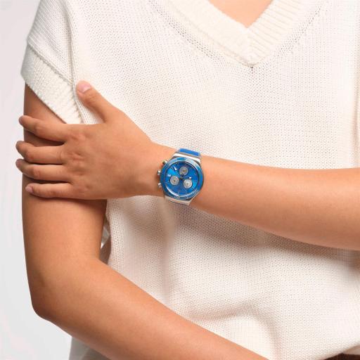 Swatch Irony Chrono Blue Is All YVS485  [4]