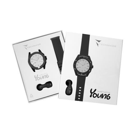 Techmade Smartwatch Young Black [3]