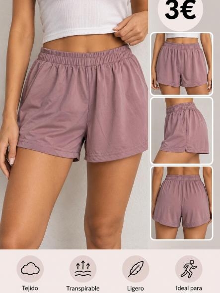 SHORT PIEL MELOCOTON