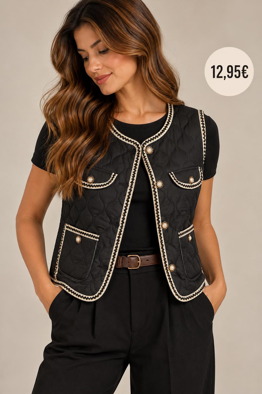 CHALECO BOMBER CORTE CHA
