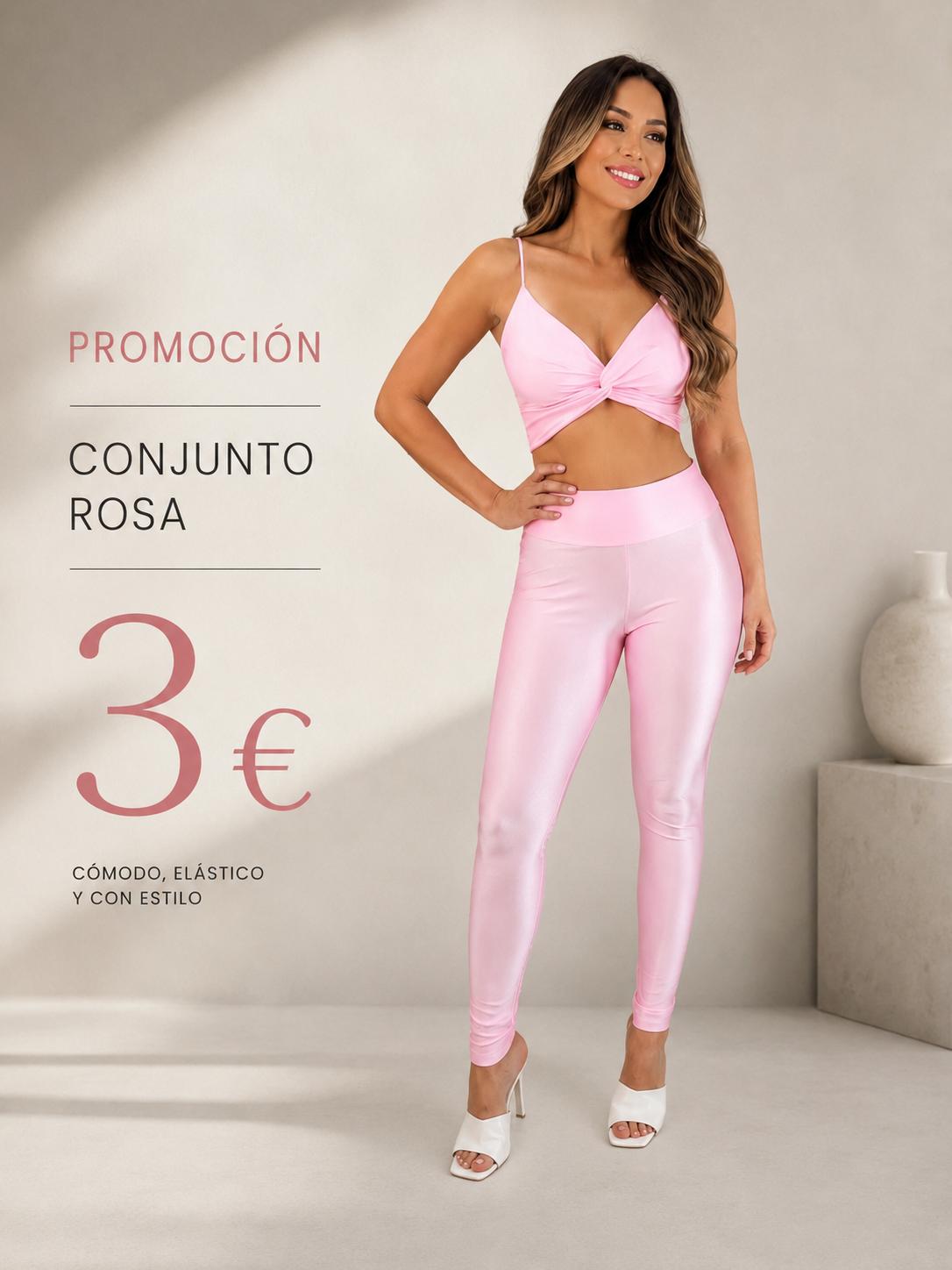 CONJUNTO TIRANTE JOYA ROSA