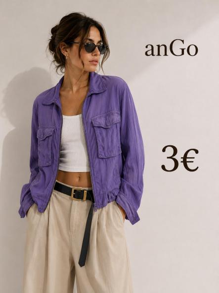 CHAQUETA LILA