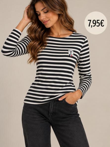 CAMISETA NAVY NEGRO