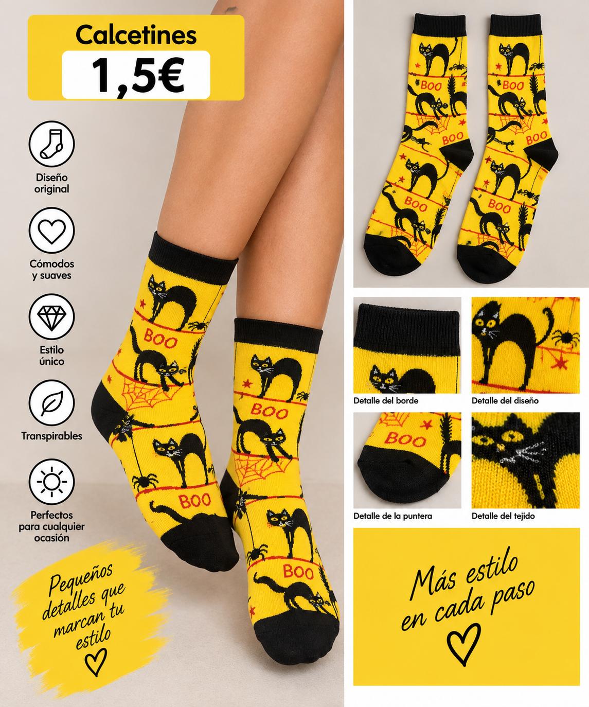 CALCETIN GATOS