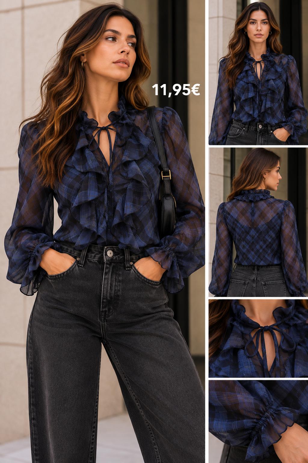 BLUSA ZAR AZUL
