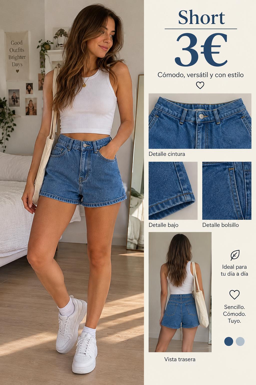 SHORT VAQUERO