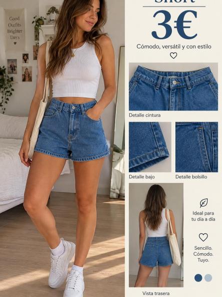 SHORT VAQUERO