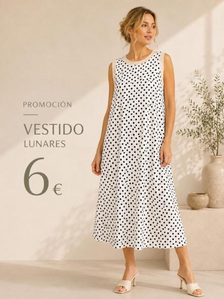 VESTIDO LUNARES BLANCO [0]