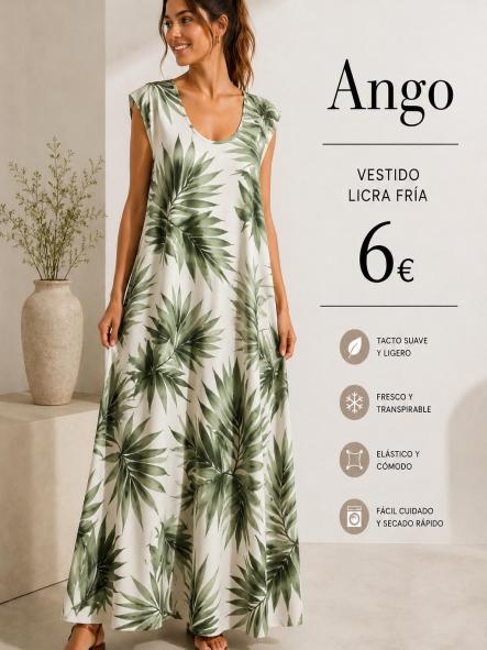 VESTIDO  LICRA FRIA VERDE [0]