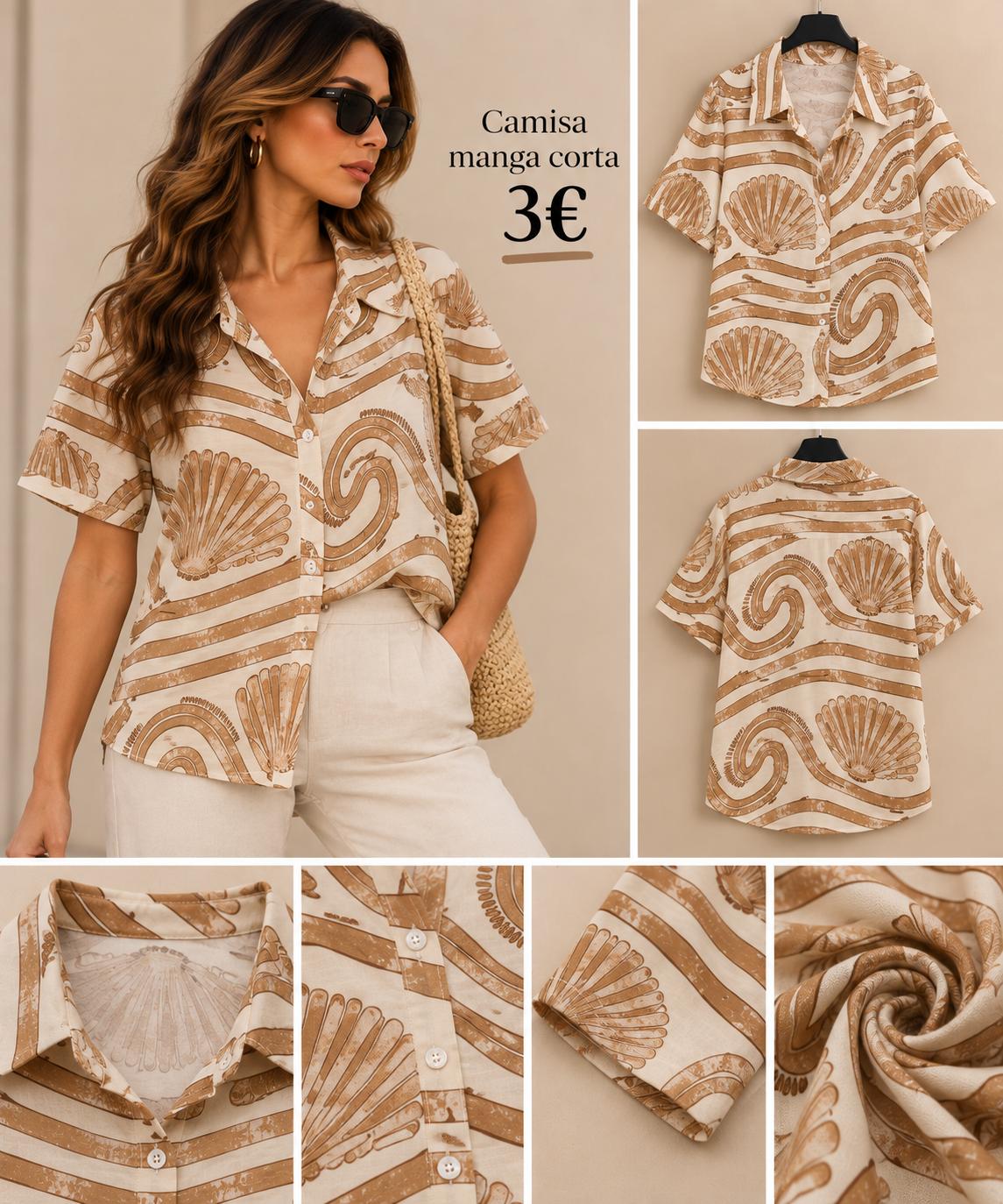 CAMISA MANGA CORTA