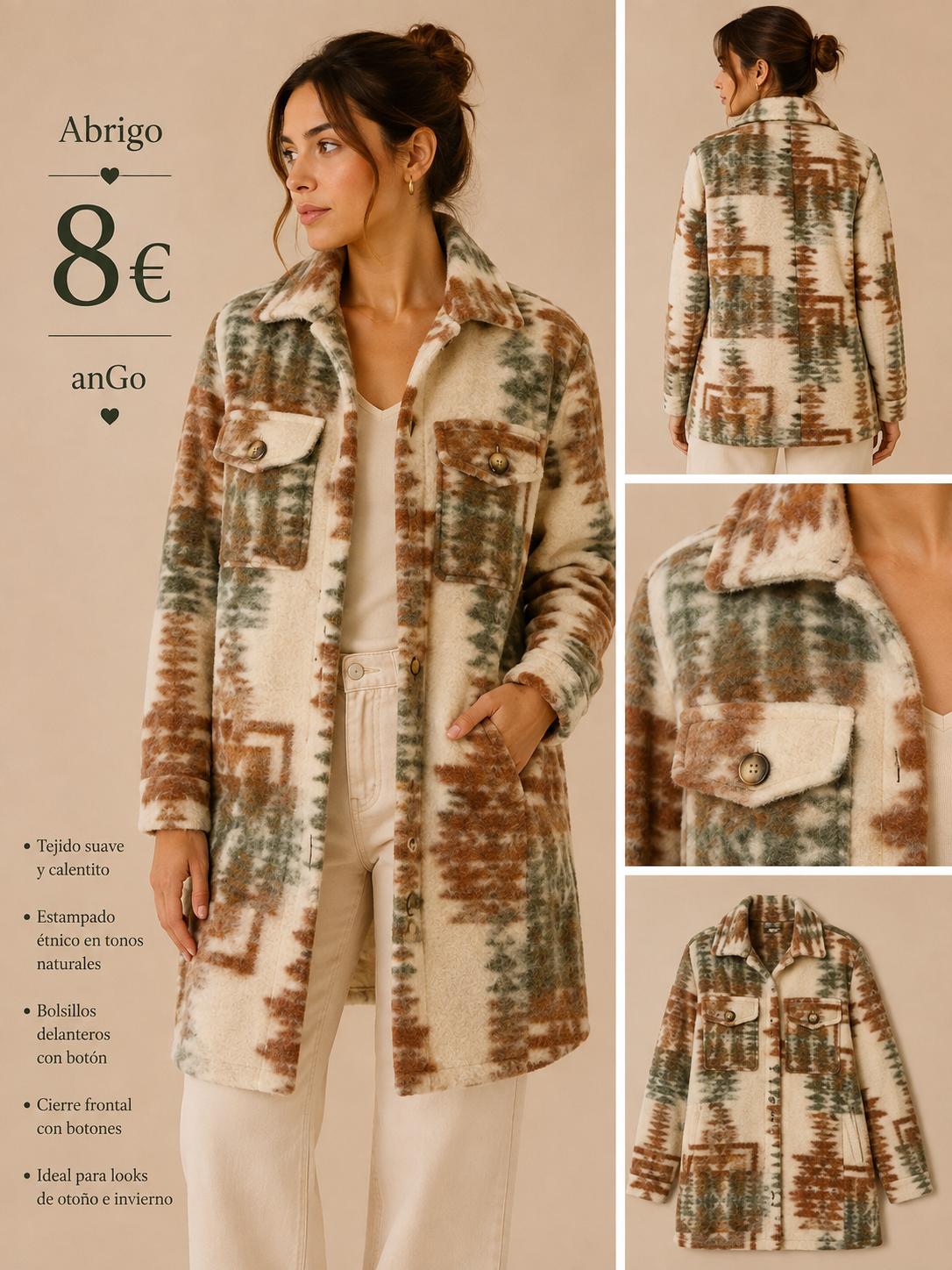 CHAQUETA PAÑO