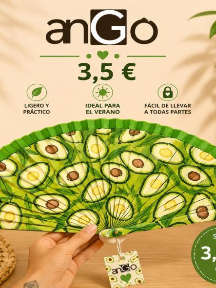 ABANICO AGUACATE