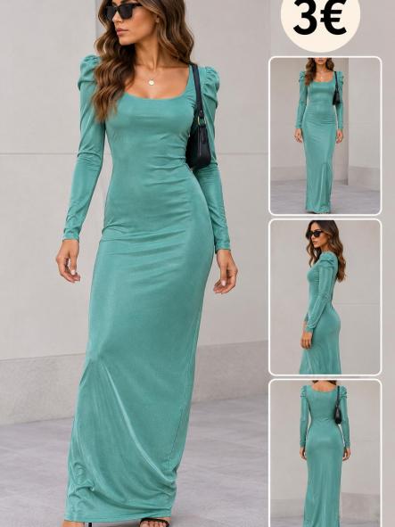 VESTIDO VERDE