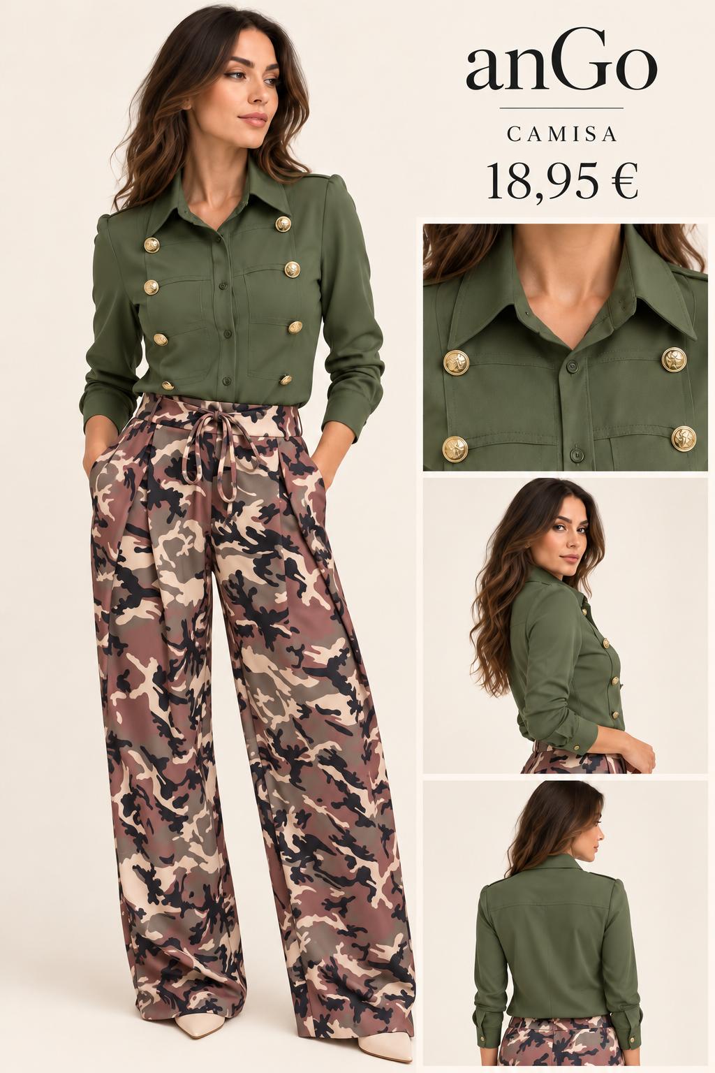 CAMISA VERDE