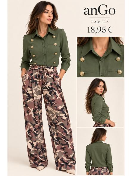 CAMISA VERDE  [0]