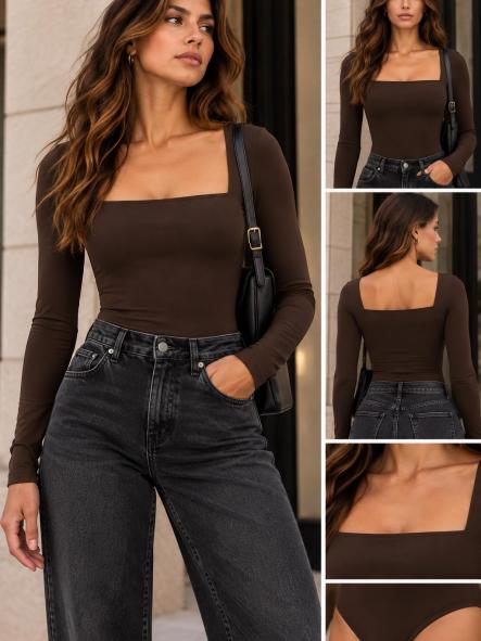 BODY BASICO MARRON [0]