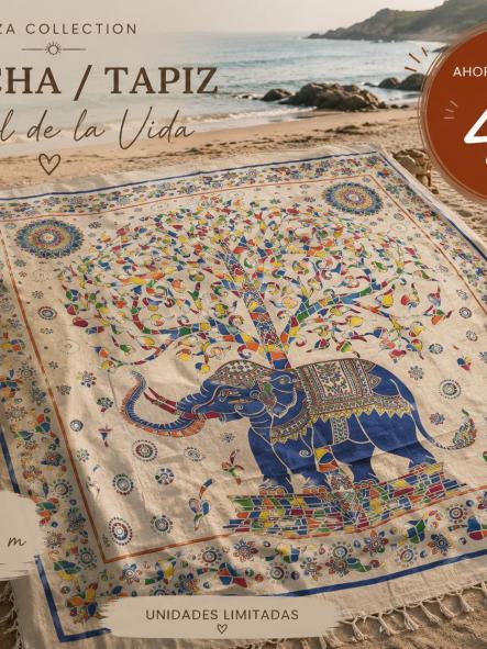 MANDALA  ARBOL MAS ELEFANTE [0]
