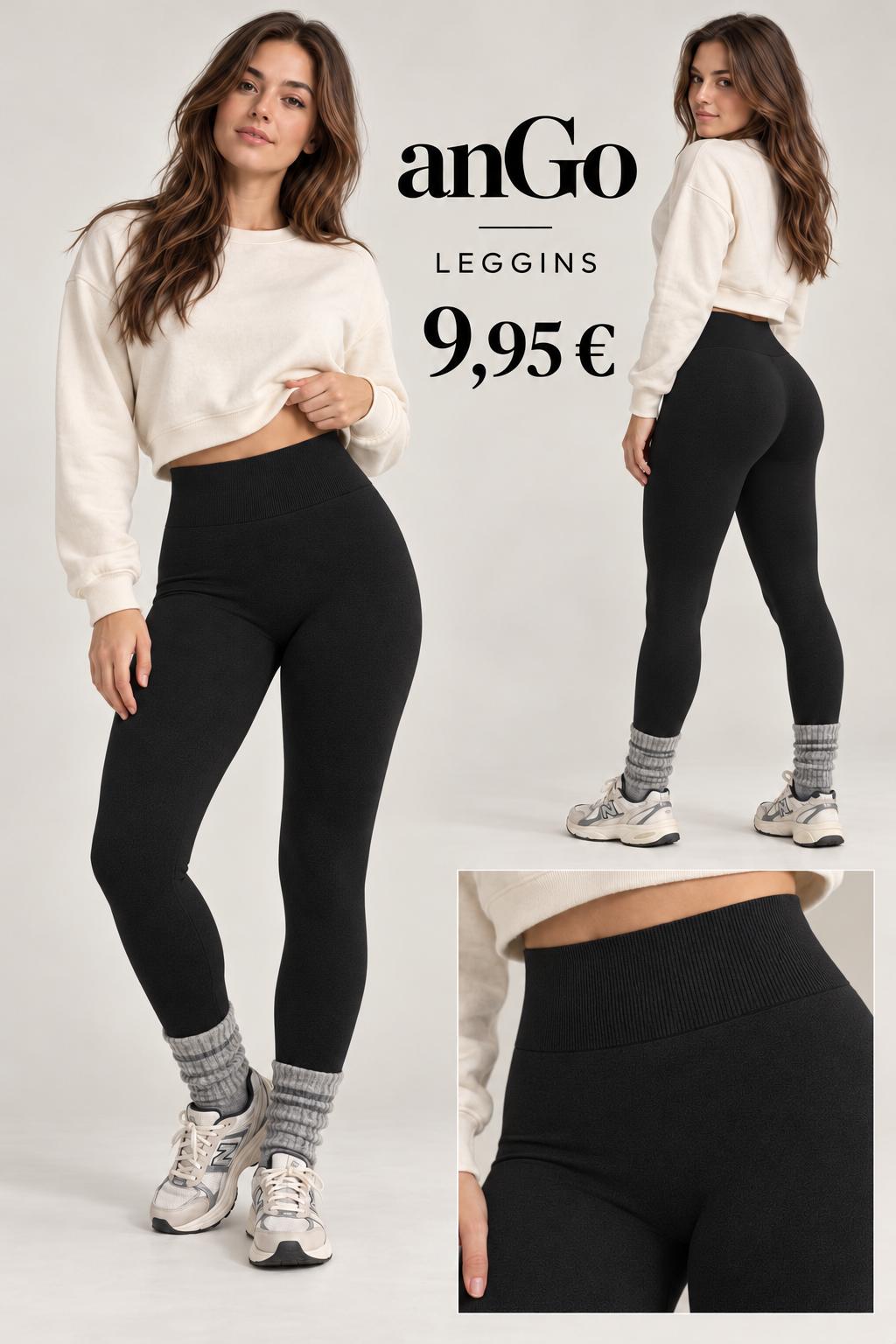LEGGINS DEPORTIVOS ALTA CALIDAD NEGROS