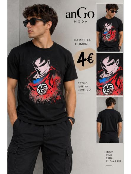 CAMISETA HOMBRE GOKU