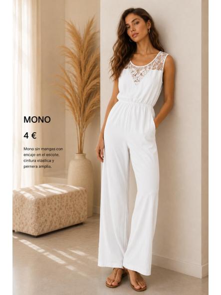 MONO VESTIR TELA  BLANCO [0]