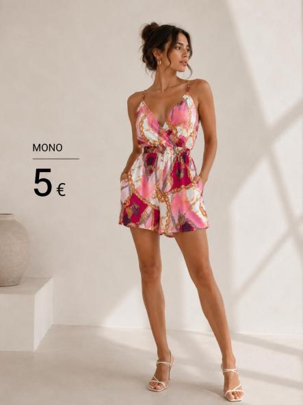 MONO CADENAS ROSA [0]