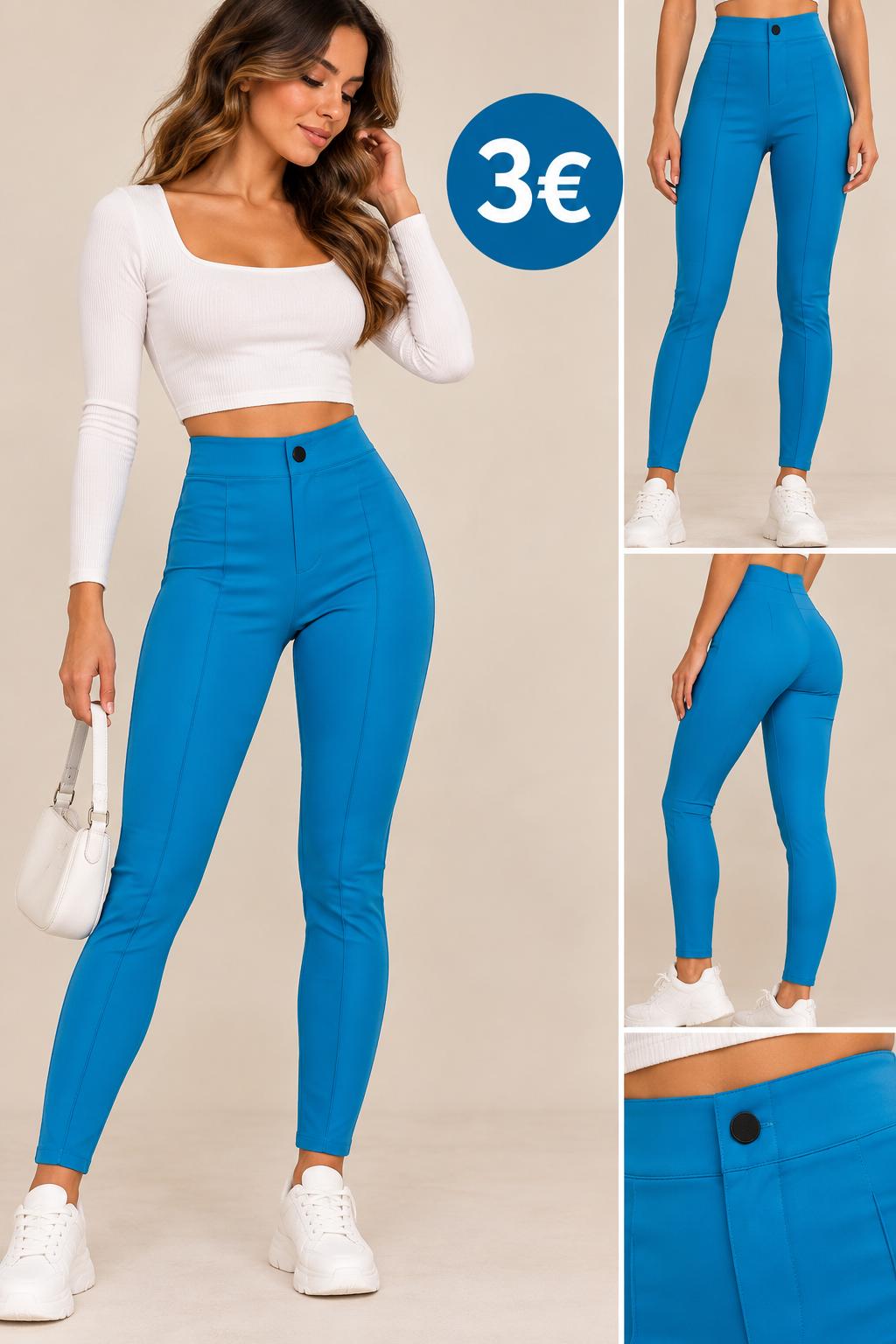 LEGGINS PANTALON AZUL