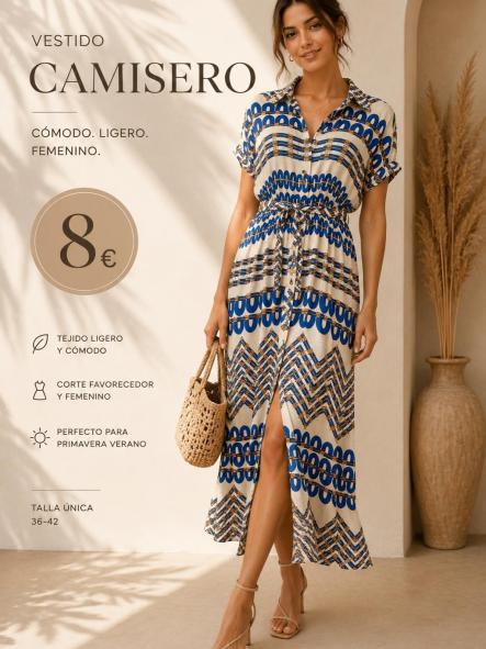 VESTIDO CAMISERO [0]