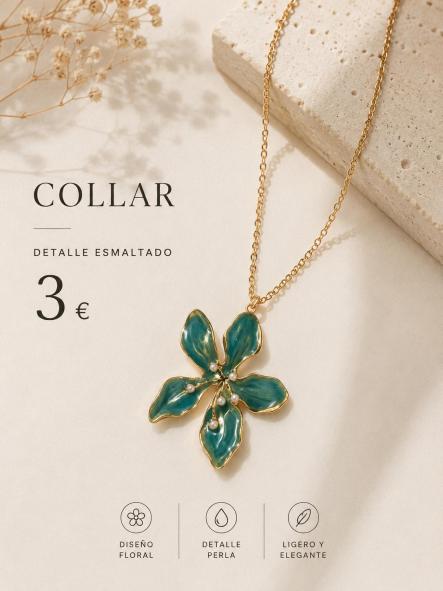 COLLAR  FLOR NACAR [0]