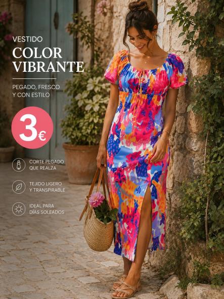 VESTIDO pegado rosa [0]