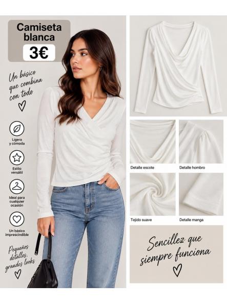 CAMISETA BLANCA  [0]