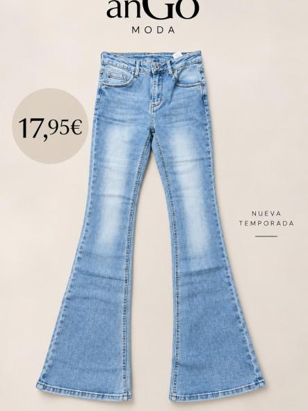 PANTALON VAQUERO CAMPANA [1]
