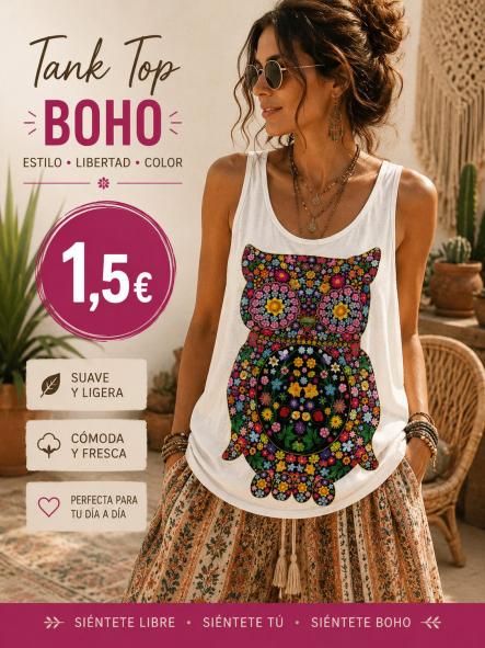 CAMISETA BUHO