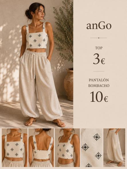 TOP lino HILO NEGRO [0]