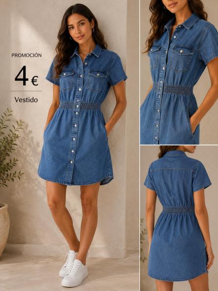 VESTIDO VAQUERO [0]