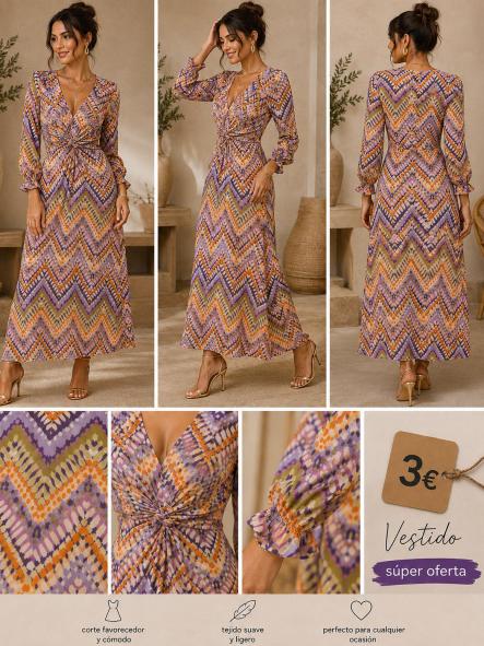 VESTIDO LICRA  LILA [0]