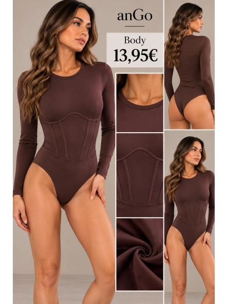 BODY BALLENAS MARRON [0]