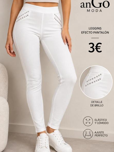 PANTALON BLANCO DIMANTES  [0]