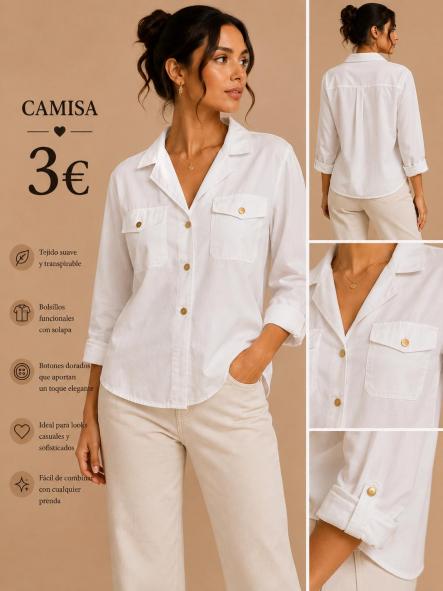 CAMISA  BLANCA [0]