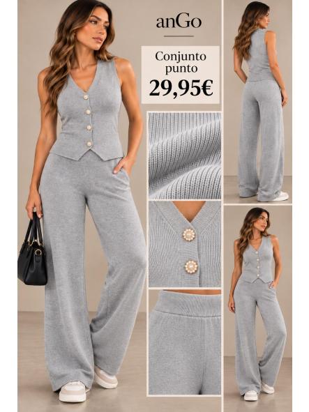 TRAJE COLOR GRIS