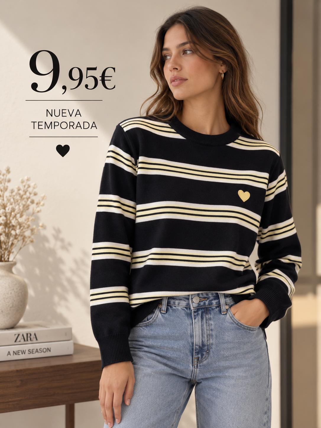 Jersey corazón NEGRI
