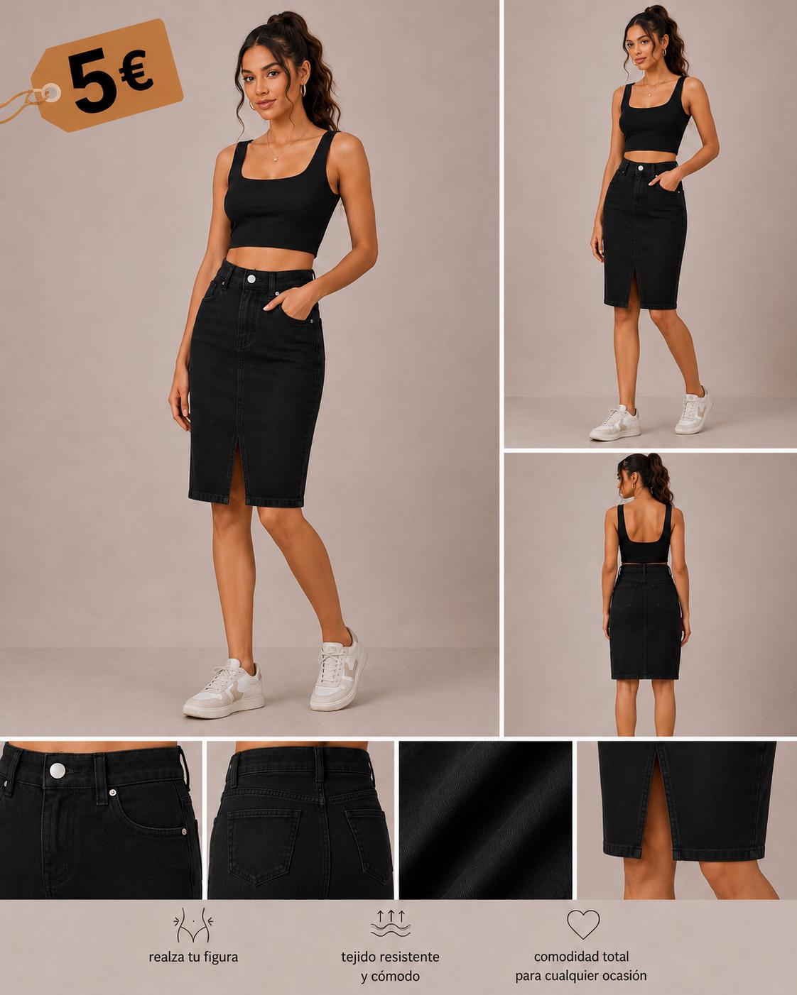 FALDA vaquera talla xs