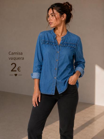 CAMISA VAQUERA (DESCOLORIDA) [0]