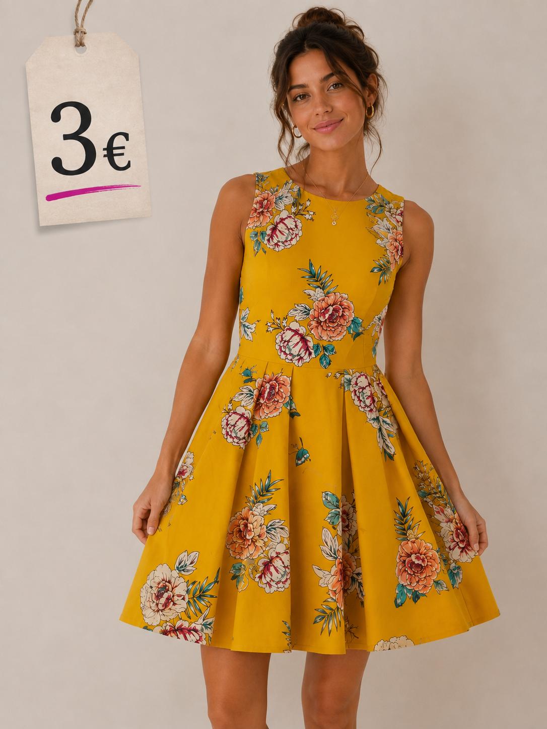 VESTIDO AMARILLO