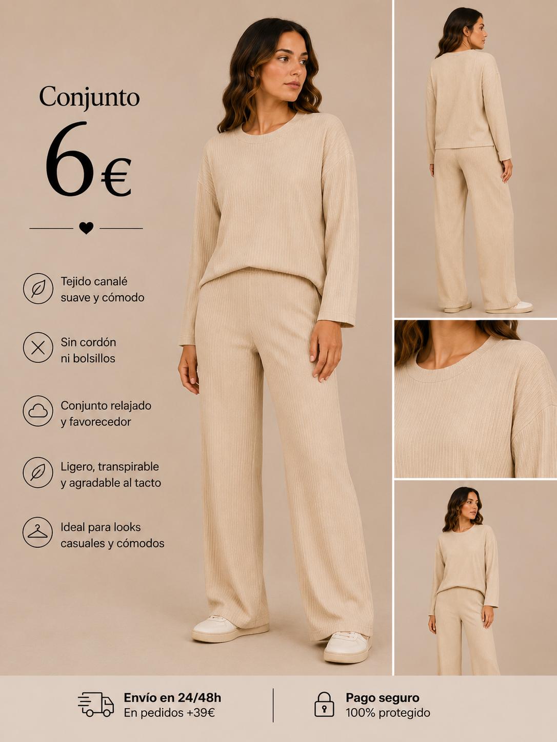 CONJUNTO BEIG